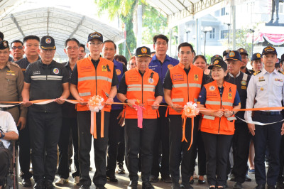 ร่วมพิธีเปิดศูนย์ปฏิบัติการร่วมป้องกันและลดอุบัติเหตุทางบกและทางน้ำ ... พารามิเตอร์รูปภาพ 1