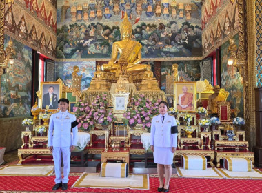 ร่วมพิธีถวายเทียนพรรษาพระราชทาน และ พัดรองที่ระลึก พารามิเตอร์รูปภาพ 6